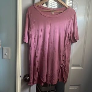 Pink tunic top